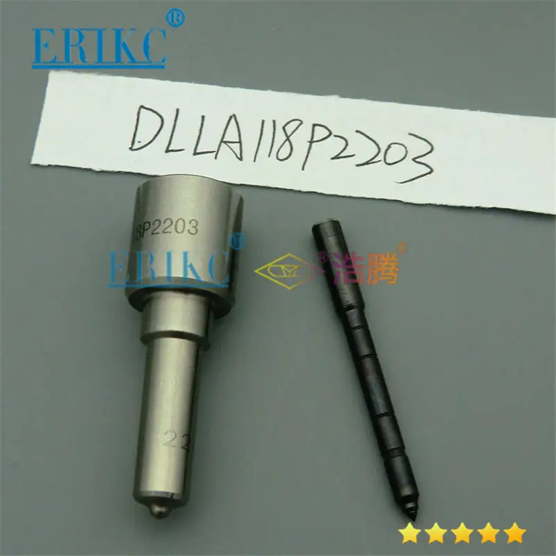 

ERIKC fuel injector nozzle DLLA118P2203 diesel fuel nozzle 0 433 172 203 spray nozzle DLLA 118 P 2203 for 0445120125 0445120236