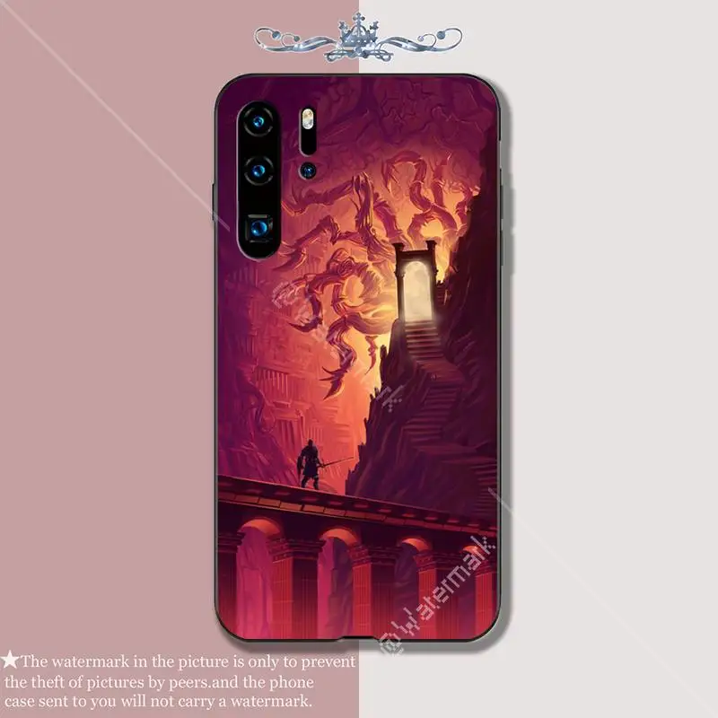 Роскошный чехол Babaite Dark souls для huawei P20 P30 P40 lite pro P smart z чехлы etui 2019 | Мобильные