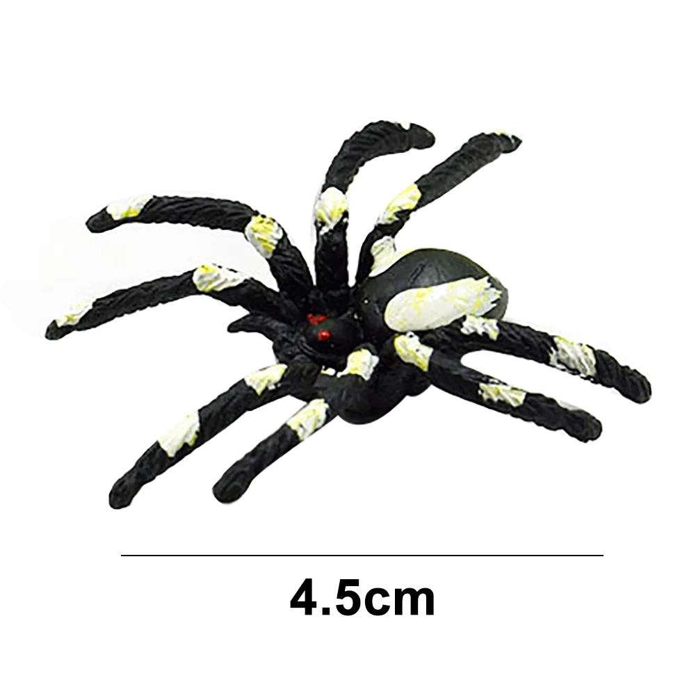 1 шт. TPR шалость реалистичные паук игрушки материалы для декораций на Хэллоуин
