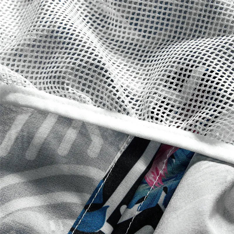 

Summer Beach Shorts Printing Breathable Homme Swimming Trunks Quick-drying Sexy Mens Swim Board Shorts Casual Sports Beachwear