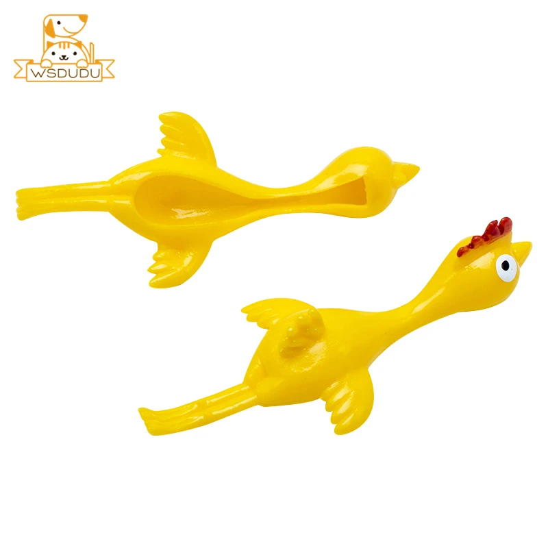 Цыпленок катапульта Смешные стены животные курица Рогатка клейкие новинки шутки