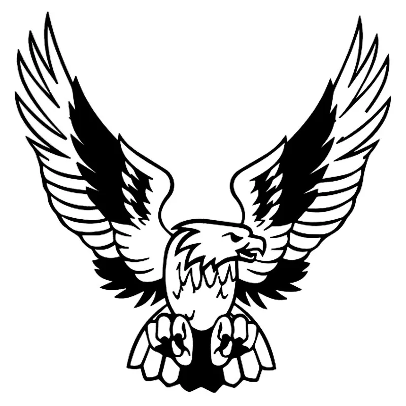 

Elegant Eagle Classic Bird Car Stickers Vinyl Waterproof Sunscreen Car Styling Decals Decoration Decal,16cm*15cm