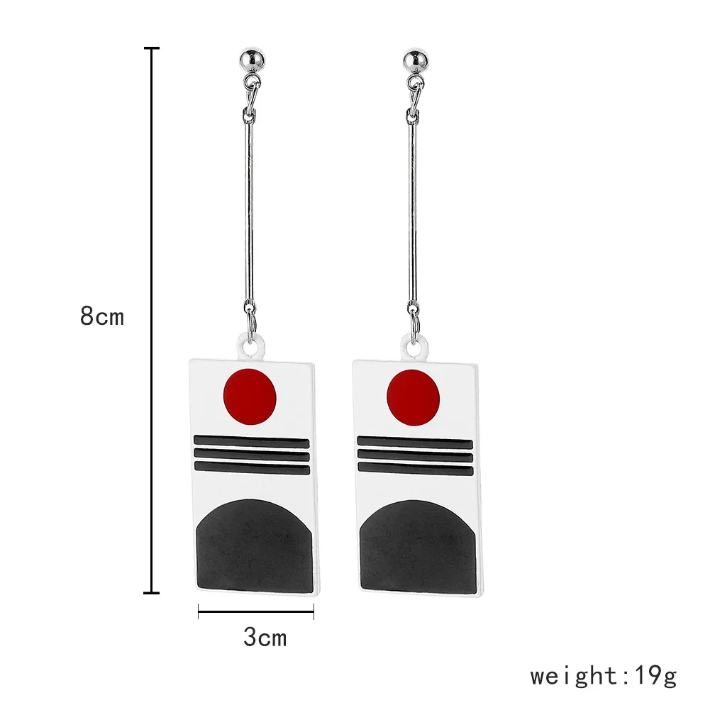 

Aivle Demon Slayer Earings Japanese Anime Cosplay Props Jewelry E003