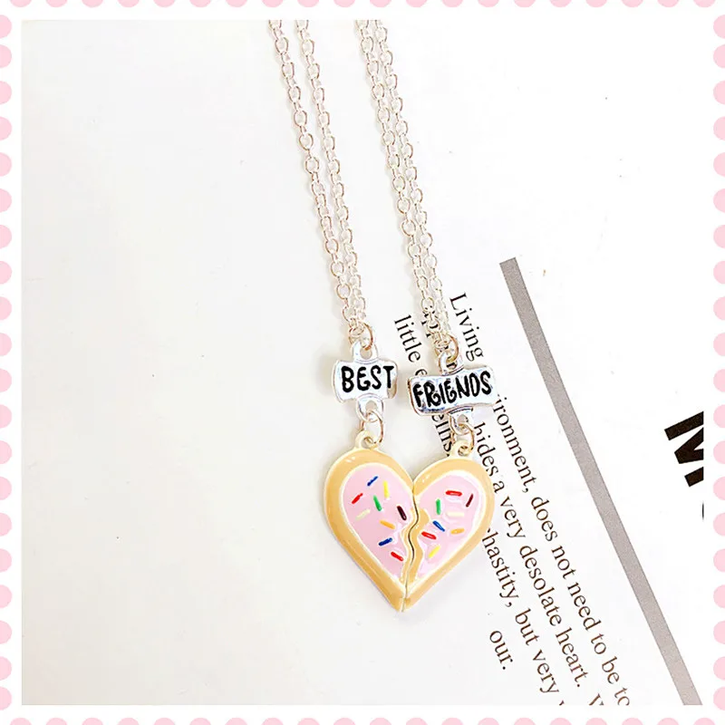 Новинка колье Timlee N019 из сплава с сердечком и для ключицы индивидуальная