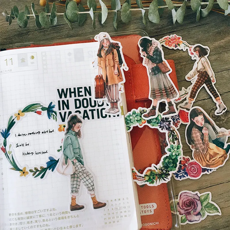 10 шт./компл. стильное оформление сочетается с цветочным мотивом для девочек