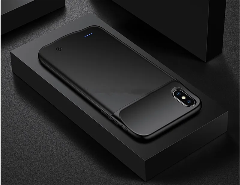 2021 чехол для аккумулятора iphone 6 6s 7 8 Plus зарядки внешнего X XR XS Max противоударный