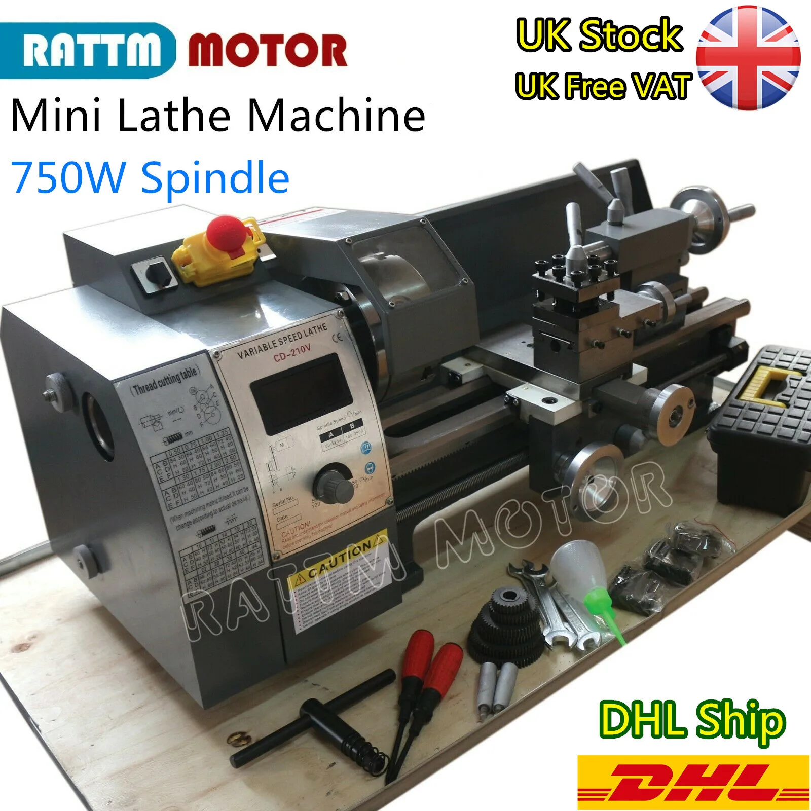 Benchtop Mini Metal Lathe Metallathes