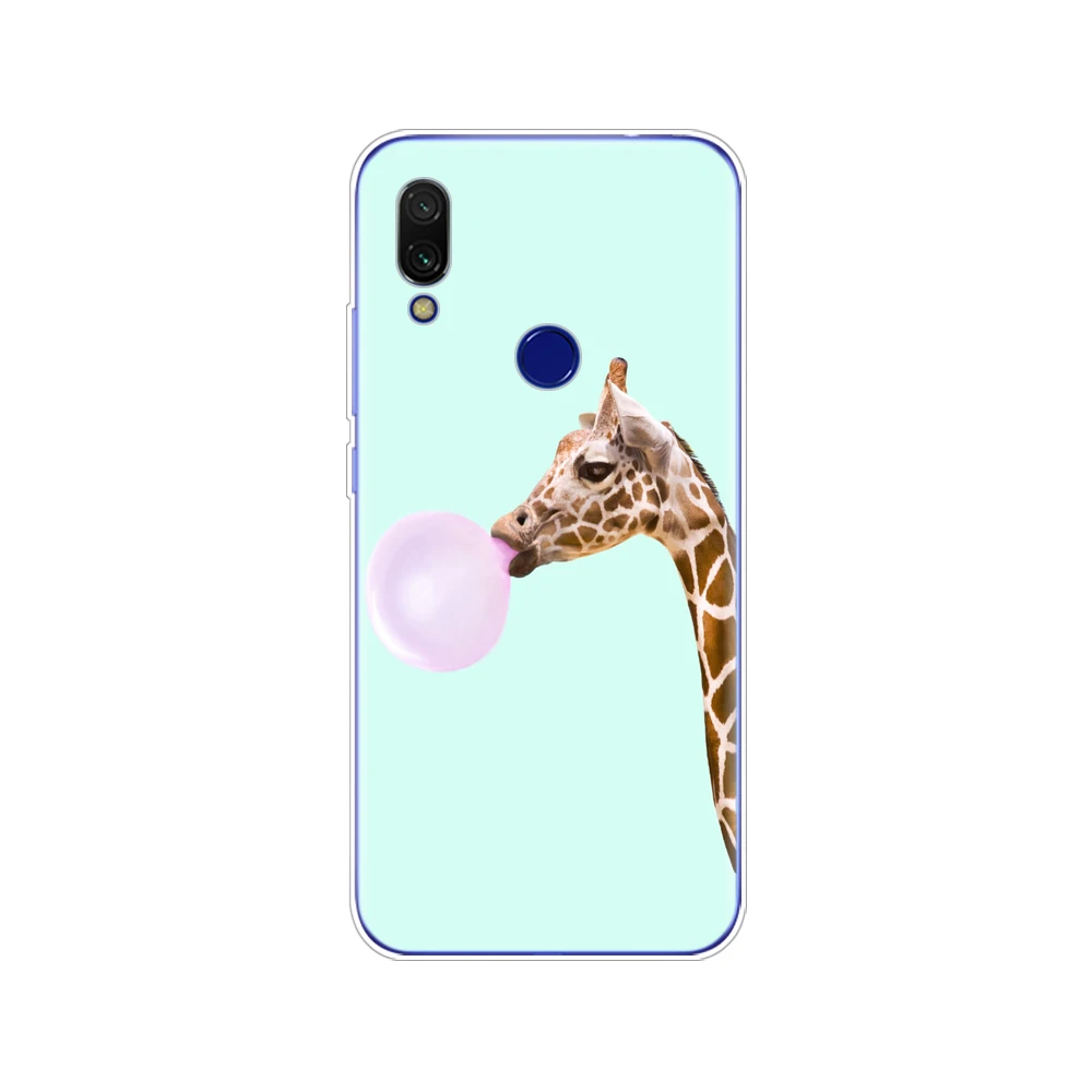 Силиконовый чехол для Xiaomi Redmi 7 мягкий из ТПУ 6 26 дюймов модель snapdragon 632