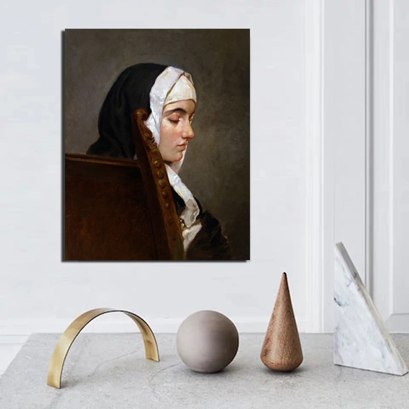 

Francesco Hayez Woman Wall Art Canvas Painting Posters Prints Modern Painting Wall Picture For Living Room Home Decor Artwork