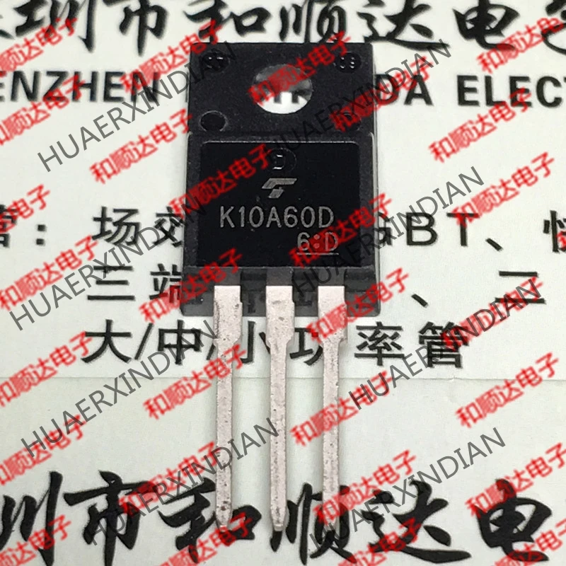 10 шт./лот новые и оригинальные TK10A60D K10A60D TO-220F 500V10A |