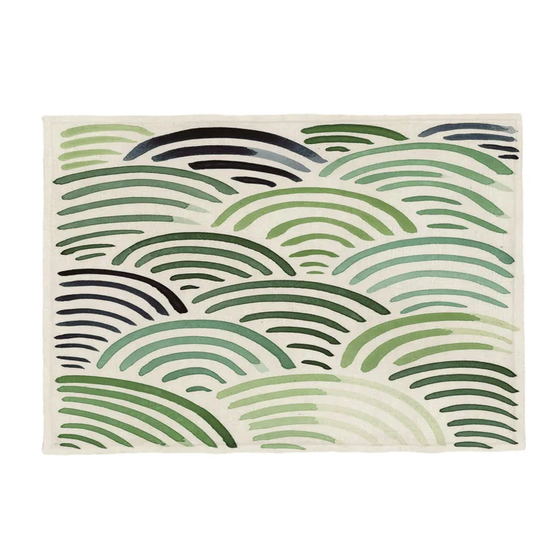 Свежая мраморная текстура подложка с листьями геометрический ромб кухонный