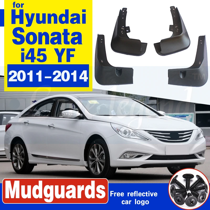 Брызговики автомобильные для Hyundai Sonata i45 YF 2011 2012 2013 2014 брызговики аксессуары