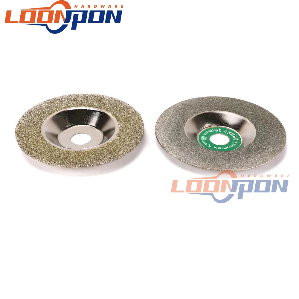 Алмазный шлифовальный диск 100 мм тип чаши отрезное колесо резак стекла пилы