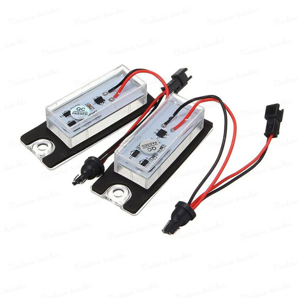 License Plate Light White Car Styling Number Lamp LED For Volvo V70 XC70 S60 S80 XC90 1998 1999 2000 2001 2002 2003 2004 2005 | Автомобили