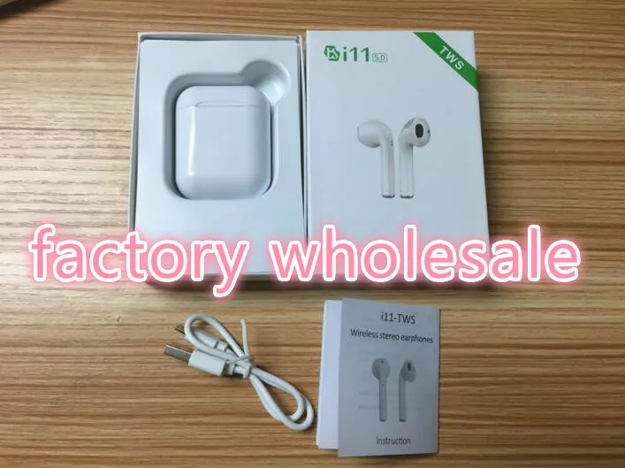 I11 TWS наушники беспроводные Bluetooth наушники гарнитуры наушники vs i9s i12 для xiaomi iPhone универсальный магазин при фабрике