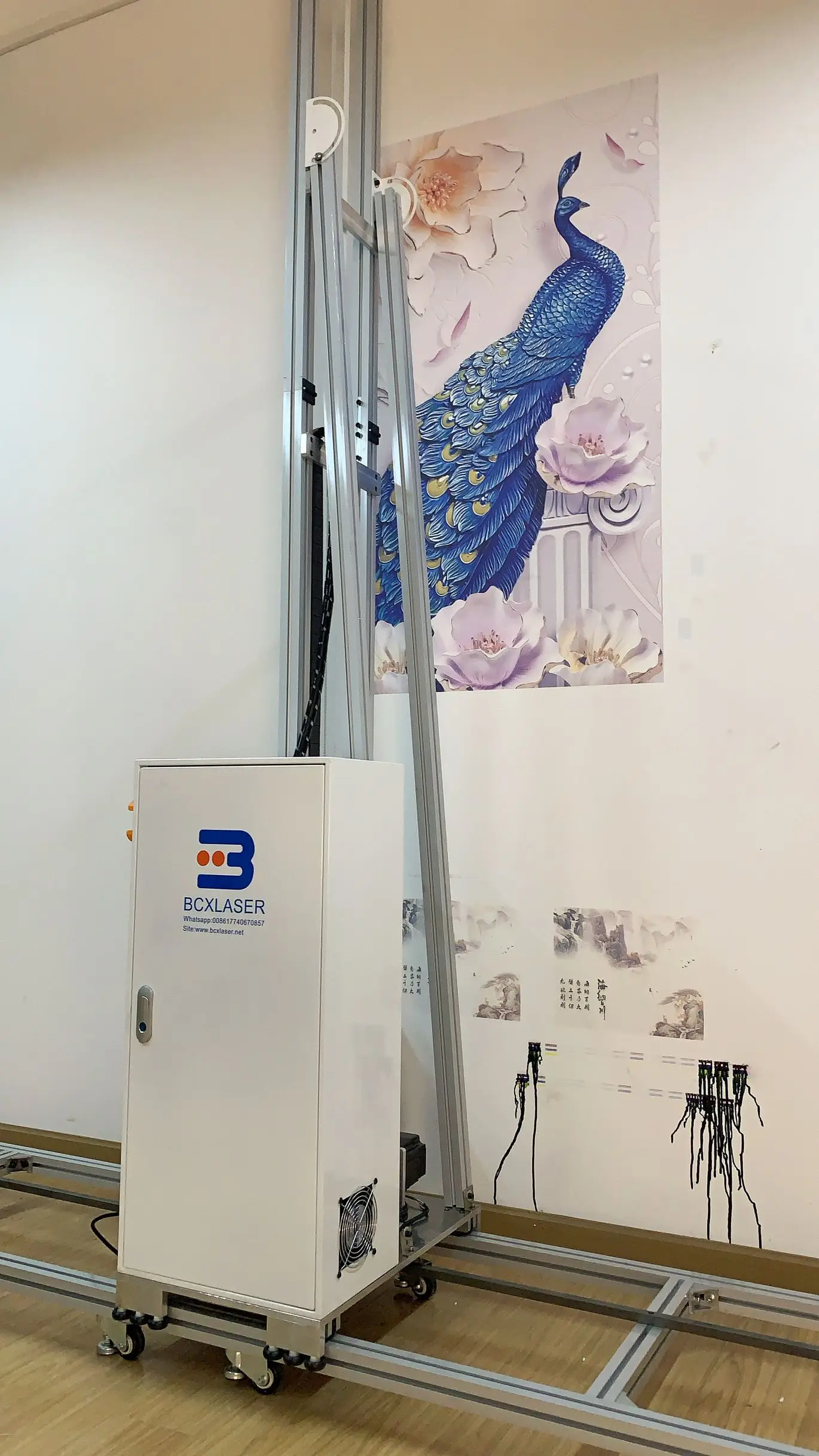 Вертикальный настенный струйный принтер 5d печать на стене прямая стену домашняя