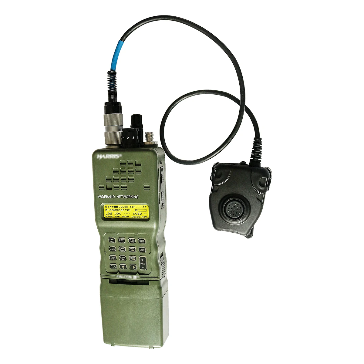 Peltor PTT гарнитура адаптер для AN/PRC152 PRC148 манекен чехол 6 Pin Военная гарнитура штекер PTT