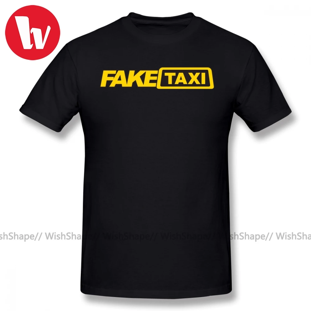 

Поддельные такси Футболка мужская футболка с буквенным принтом летние Забавные футболки мужская футболка с коротким рукавом большой разме...