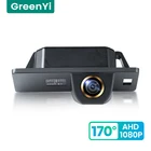 GreenYi 170  HD 1080P Автомобильная камера заднего вида для AUDI A1 A4 (B8) A5 S5 Q5 TT  PASSAT R36 Ночное видение Реверсивный 4-контактный разъем для парковки автомобиля AHD