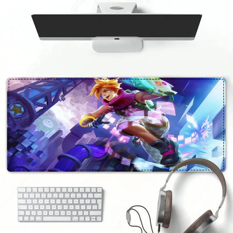 Персонализированный коврик для мыши League of Legends Ezreal ноутбука Настольный большого