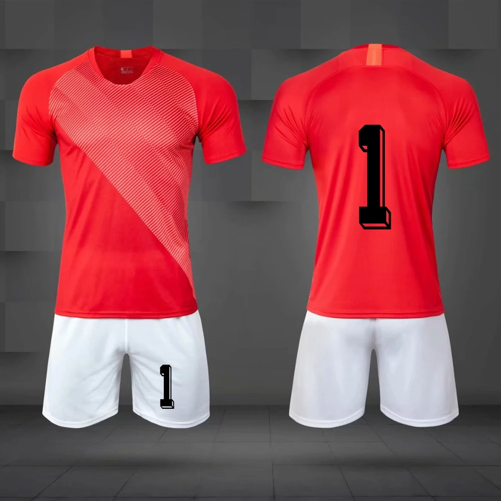 19 20 клубный высокого качества Молодежная футбольная команда трикотажные изделия