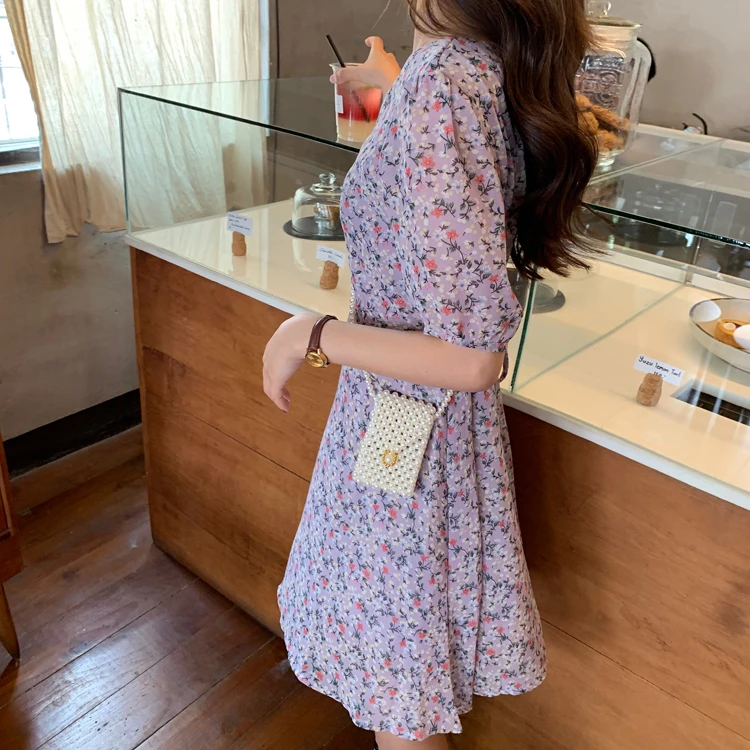 Для женщин платья Chic Ins Kawaii для девочек корейский свитер со свободным воротником