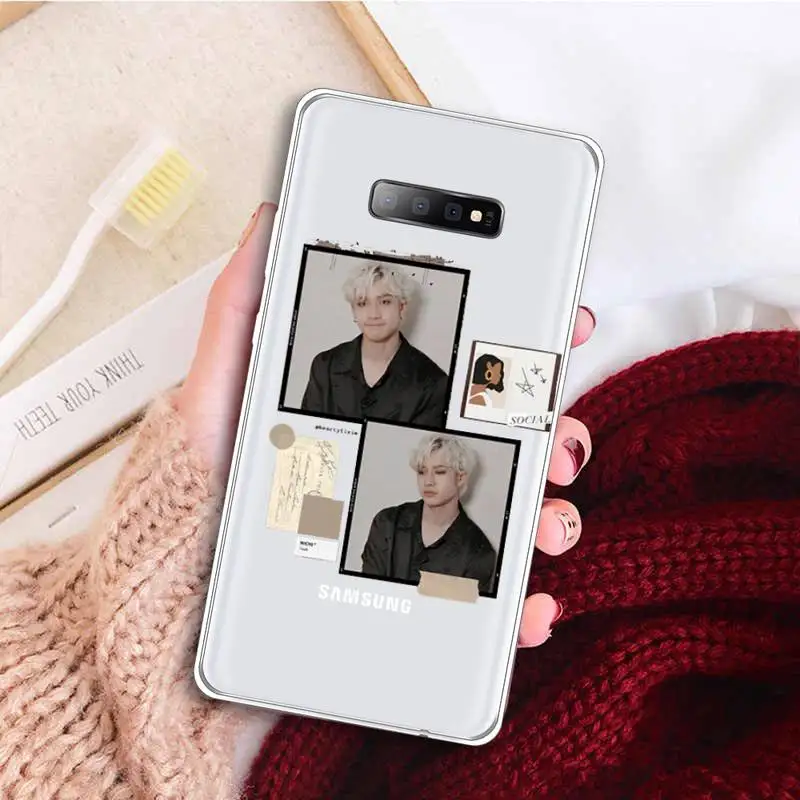 

Boy group stray kids kpop Phone Case Transparent For Samsung Galaxy A 71 21s S note 8 9 10 plus 20 ultra