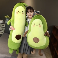 55 115cm cute simulation avocado pear plush toy stuffed pillow cartoon sofa cushion child girl birthday gift