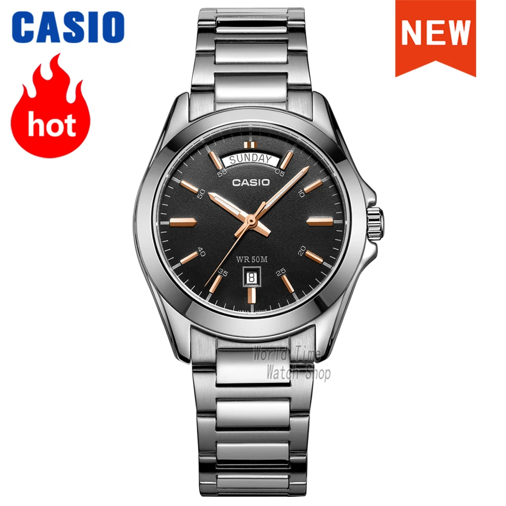 Casio watch for men wrist watch men top brand luxury set quartz watch men watch Casual fashion watch relogio masculino MTP-1370
