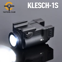 zenitco klesch 1s gen2 0 tactical gun flashlight glock 17 19 pistol light airsoft accessories weapons wargame wadsn picatinny