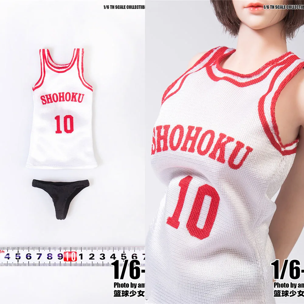 

TYM092 1/6 Scale Female Basketball vest shorts suit Sport Clothes Model for 12" TBLeague Body