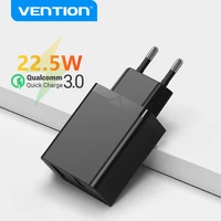 Vention USB Quick Charge 3 0 22 5W USB Charger for Huawei SCP Samsung Xiaomi Fast Wall Charging Portable Mobile Phone Charger