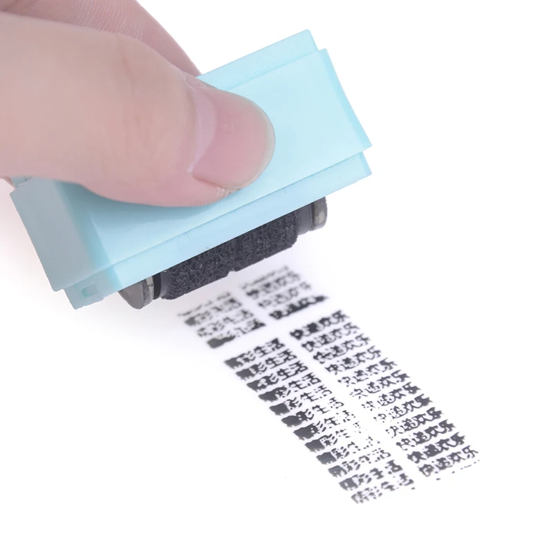 Guard Your ID Roller Stamp Self Inking Messy Code Security Office Confidentiality Confidential Seal Theft Protection | Канцтовары для