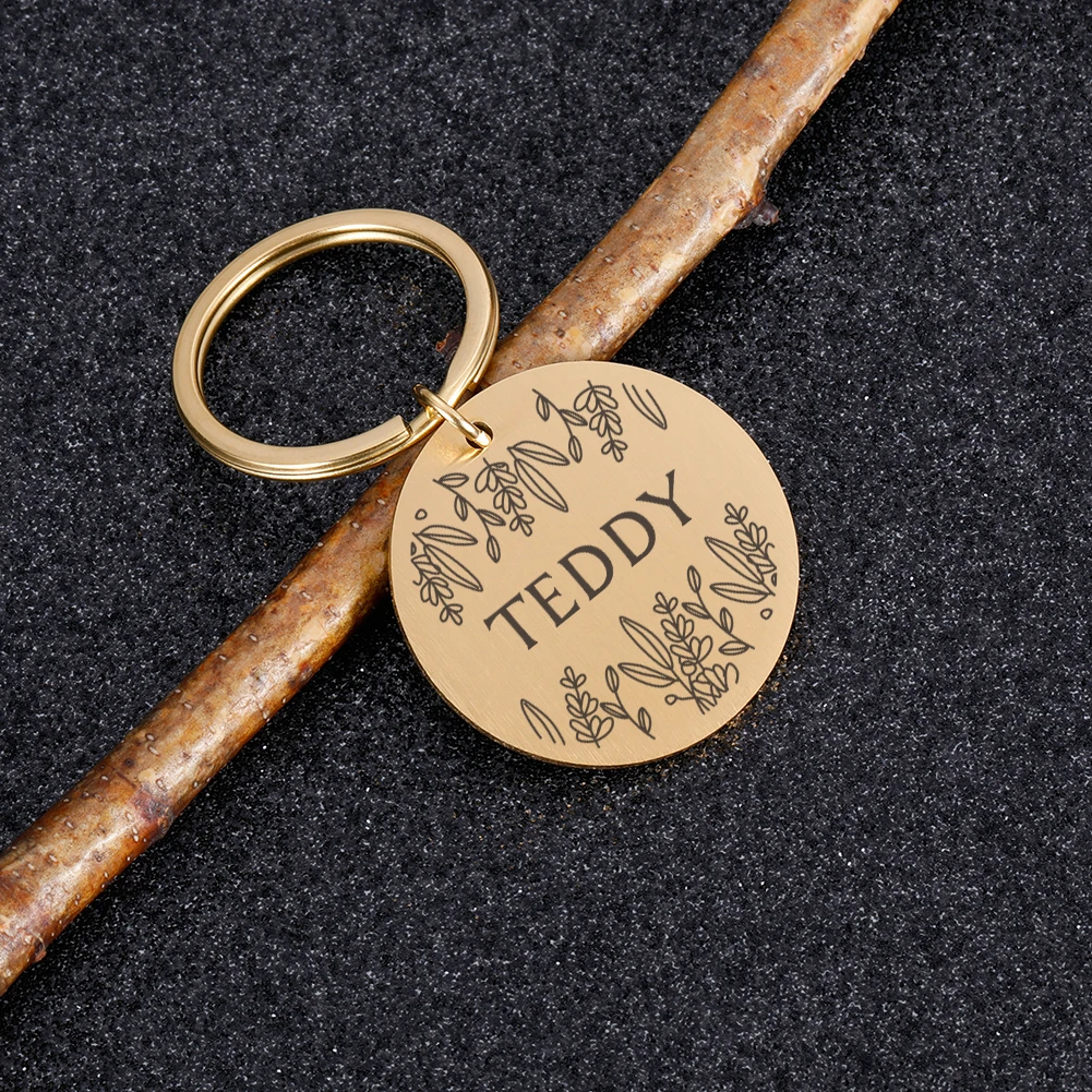 Именные идентификационные бирки для домашних животных кошек и собак питомцев