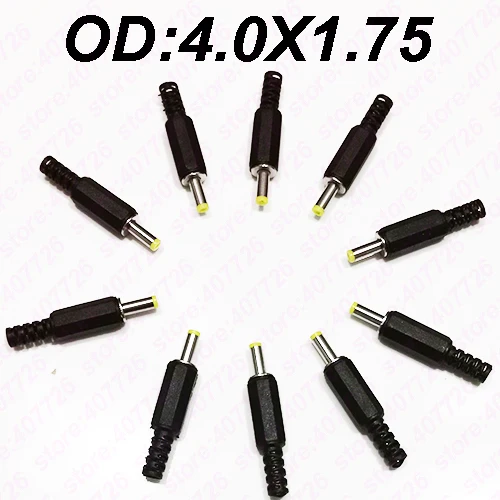 Акция! 10 шт./лот PIN1.75 * O. D.4.0мм разъем DIP DC питания PCB монтажный 023