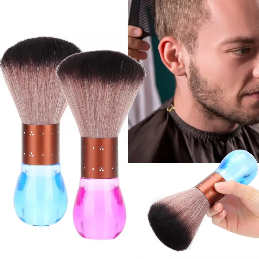 Парикмахерские аксессуары портативная щетка из мягкого волокна для удаления