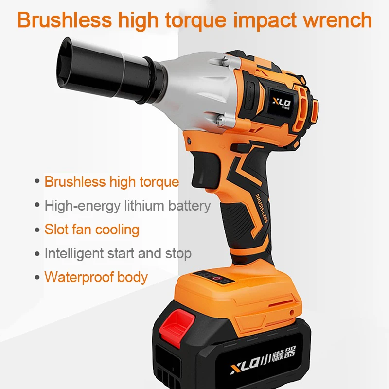 Бесщеточный ударный Электрический гаечный ключ стойка силовая пластина ручная