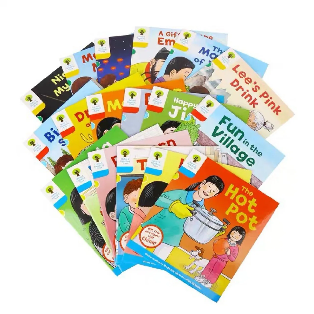 18 Books/Set Oxford Reading Tree China Stories English Picture Books Kids Early Education Story Book Visit Topic | Игрушки и хобби
