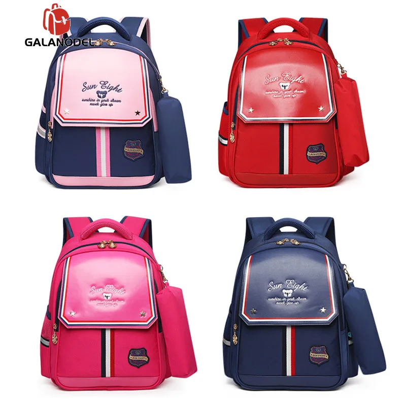 Orthopedic Backpack Primary School Bags for Boys Girls Grade 1-2 Waterproof Backpacks Boy | Багаж и сумки