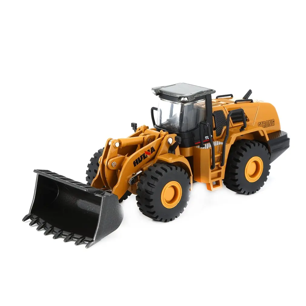 HUINA 1:50 погрузчик из статического сплава статическая модель погрузчика Сплав