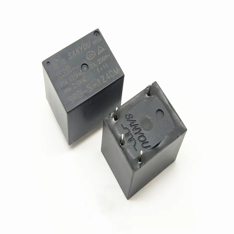 2PCS Original New SANYOU SRD-S-105DM SRD-S-112DM SRD-S-124DM 4PINS 10A 5VDC 12VDC 24VDC Power Relay | Обустройство дома