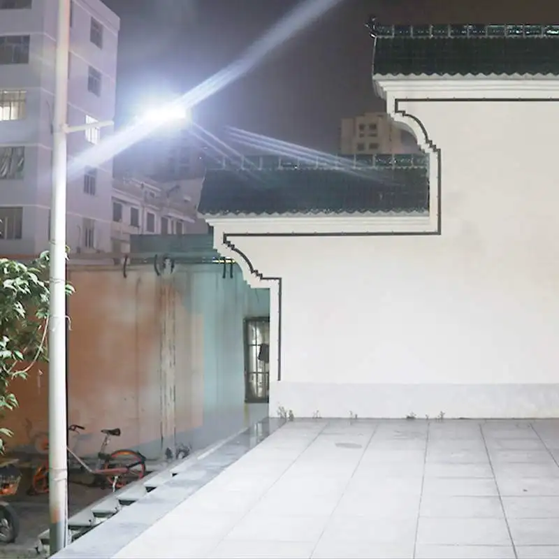 

New Led Solar Street Light IP65 Waterproof Outdoor Lighting 30W 60W 90W Rador Motion Wall Light with RC for Garden Yard Plaza