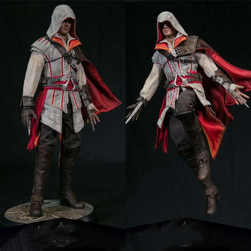 

DMS012 1/6 Scale Male Figure Assassin Ezio Auditore 12 inch Action Figure Full Set for Fans Holiday Gift