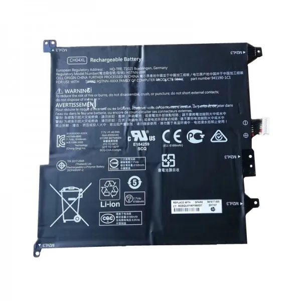 

UGB genuine Hp CH04XL 941190-1C1 HSTNN-IB8E 48.5Wh laptop battery