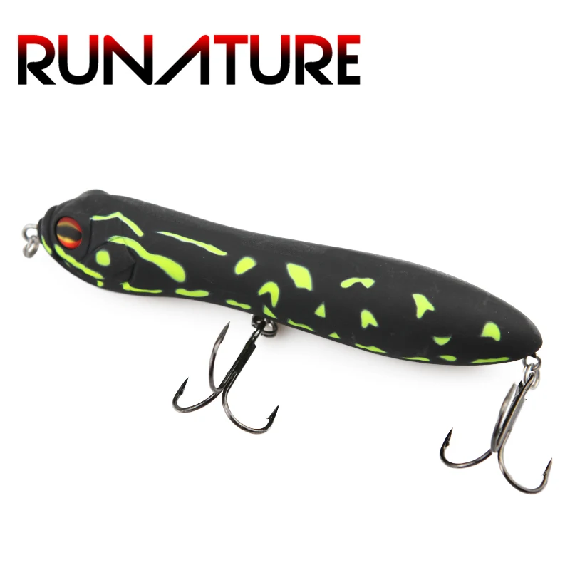 Runature 130 мм/30 г Topwater жесткий карандаш рыболовные приманки искусственная приманка рыболовные снасти приманка-карандаш для рыбалки 3D глаза приманка