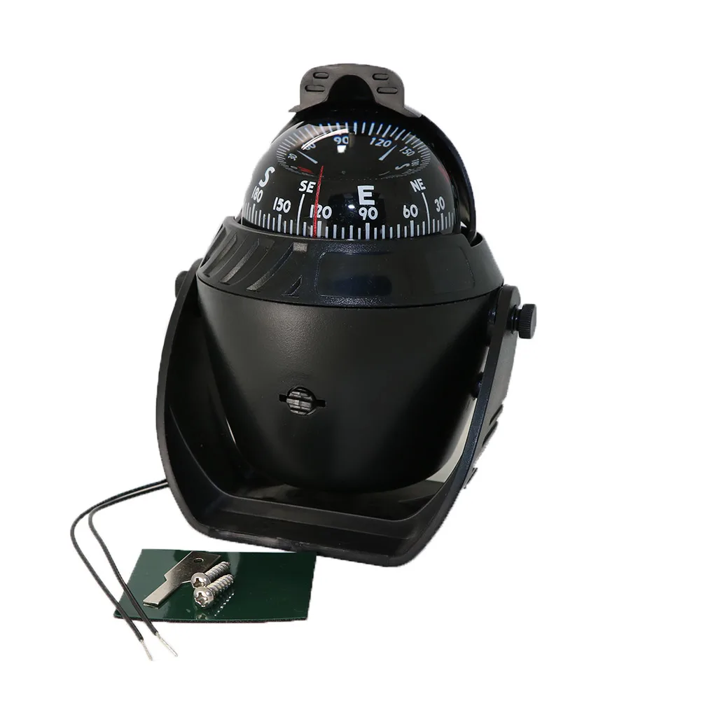 

LC760 Marine Sea Compass ABS Electronic Portable Boat Vehicle Outdoor Compass Navigation for Outdoor Car Supplies
