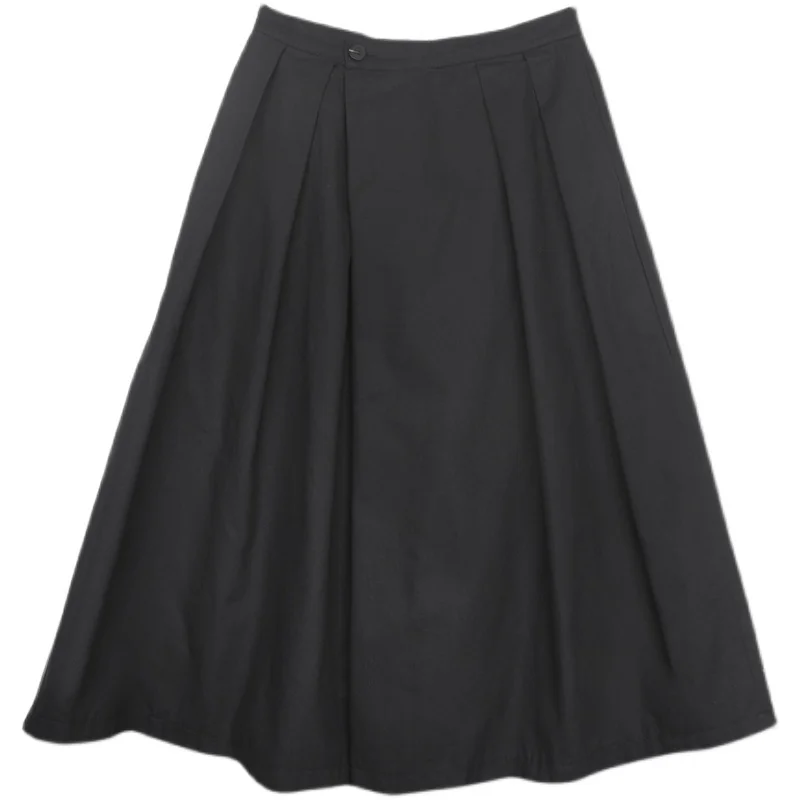 

Men and Women Couple Streetwear Fashion Vintage Skirt Pant Men Asymmetric Niche Design Japanese Style Casual Wide Leg Pants