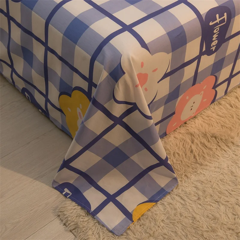 Комплект постельного белья с цветами 2021 хлопок двуспальный комплект белой