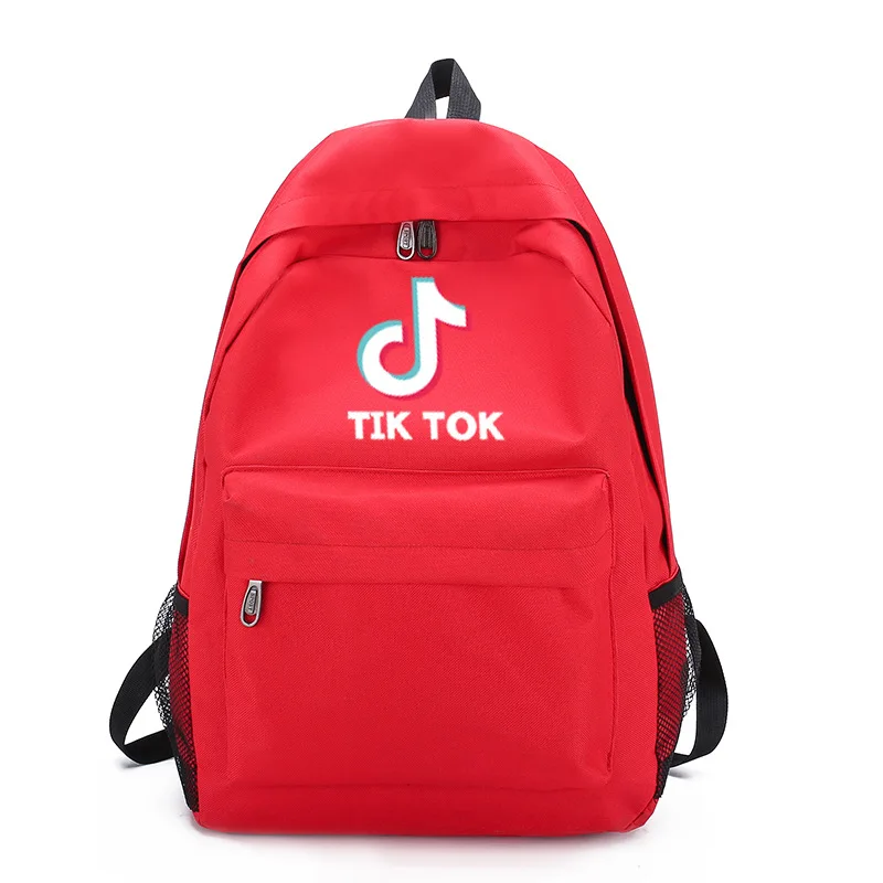 

Tik Tok Backpack APP Logo Backpacks School-Bags For Teenager Boys Girls Bagpack Women Men Outdoor Travel Bag