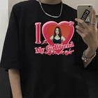 Футболка Kawaii Mitski Bury Me At Makeout Creek Мужская, мультяшная музыкальная артиста Харадзюку быть ковбоем, футболки с коротким рукавом для мужчин